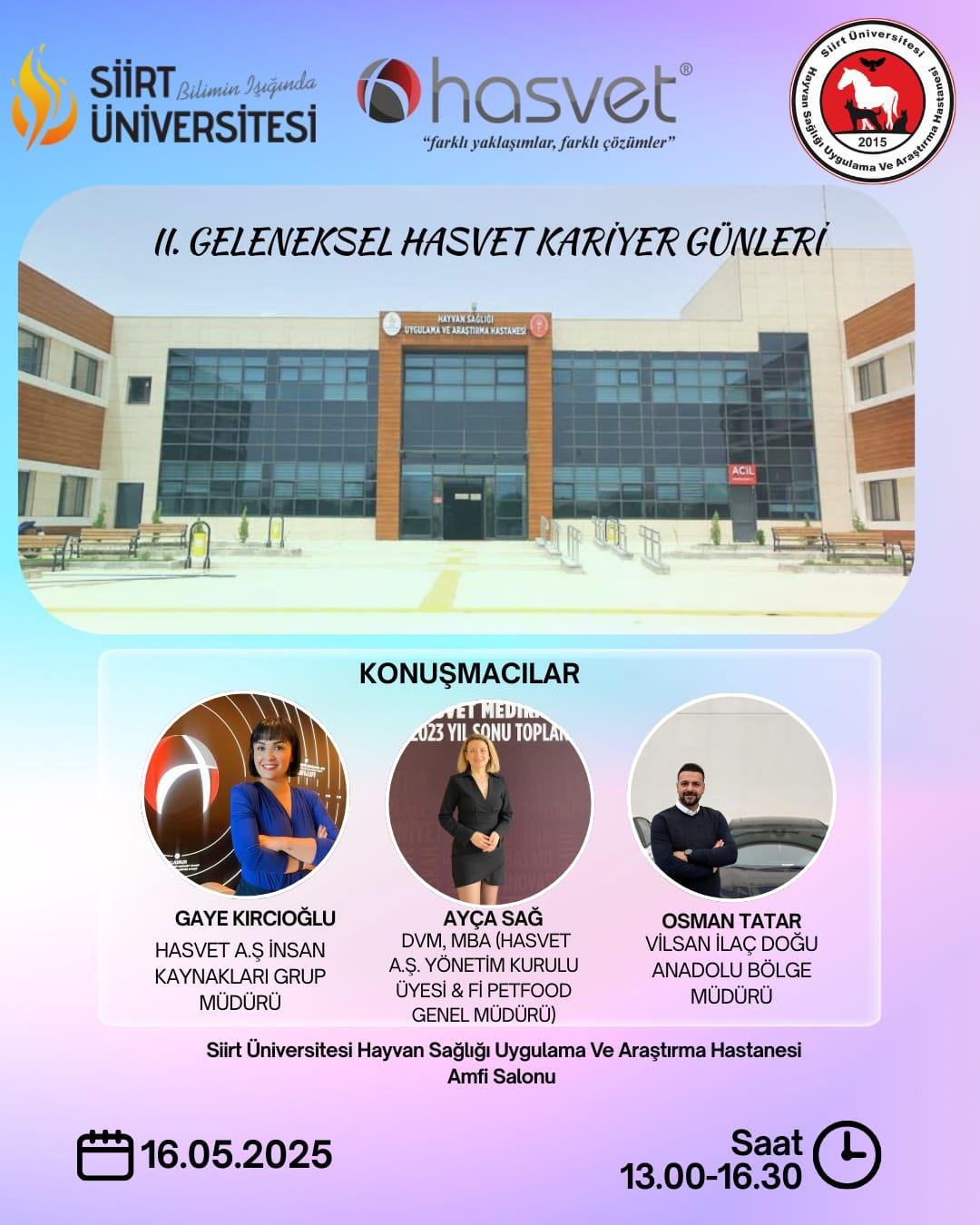 2. GELENEKSEL HASVET KARİYER GÜNLERİ
